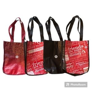 Lululemon Shopping Totes lot of 4
